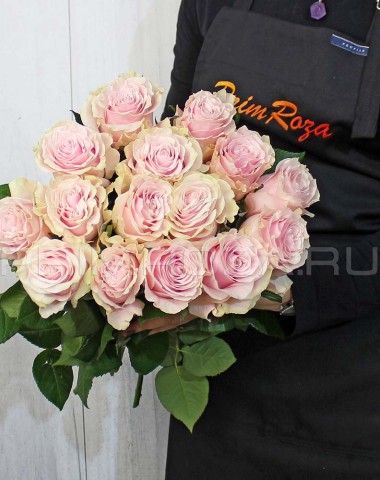Пыльно-розовая роза 50 см  #R0218