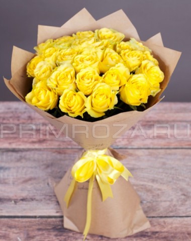 Букет из желтых роз #R2362
