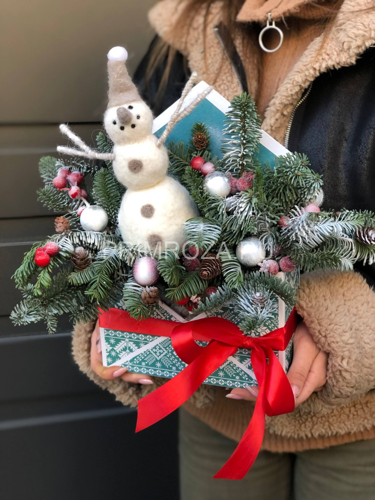 Новогодняя композиция в конверте #NY539