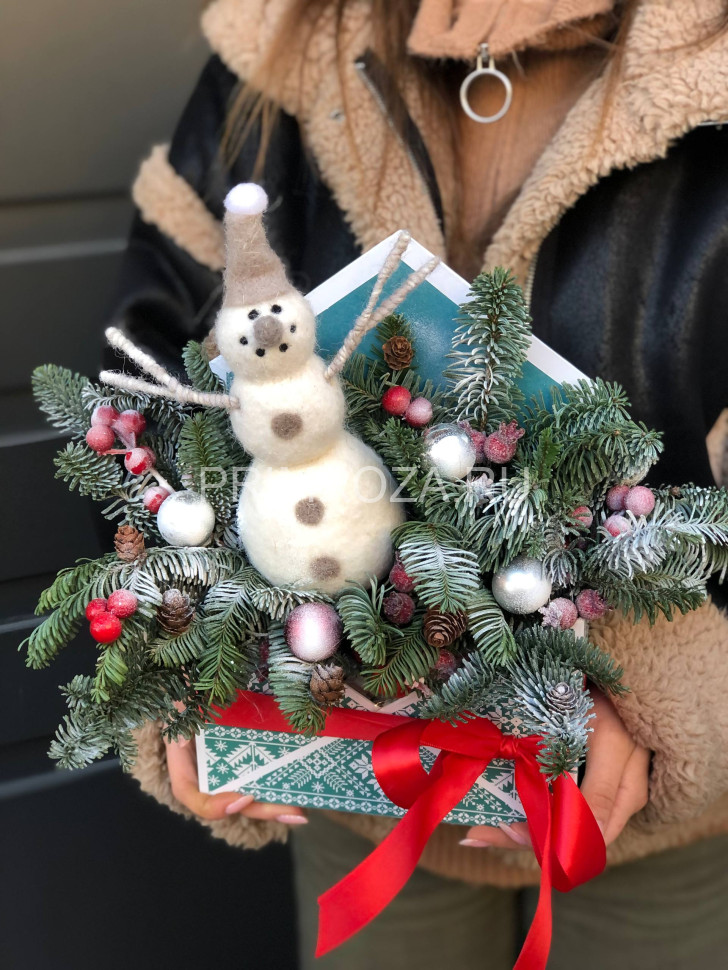 Новогодняя композиция в конверте #NY539