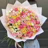 Букет из 51 кустовой розы #R0051