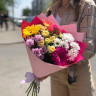 Букет ассорти с герберами #A6634