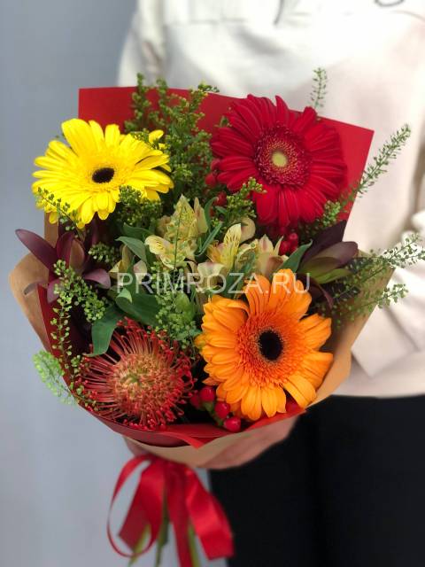 Экзотический букет с нутаном #В0033