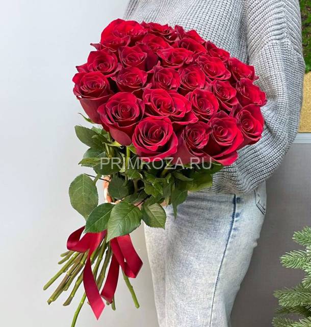 #DV031 Букет из 25 роз Эквадор 