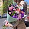 Нежное ассорти с ирисом #R0974