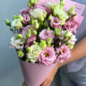Монобукет из 9 розовых эустом