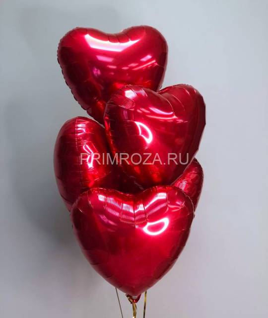 Шарики красные #RH099