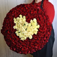 Букет из 301 розы #R6018
