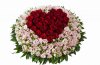 Букет из роз в виде сердца в декоративной корзине #R6019 доставка во Владивостоке фото 3 — Primroza