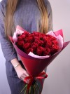 Букет красных роз Кения  доставка во Владивостоке фото 1 — Primroza