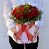 Букет из роз в декоративной коробке #R1420 доставка во Владивостоке фото 2 — Primroza