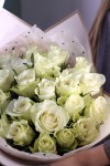 Букет белых роз Кения  доставка во Владивостоке фото 2 — Primroza