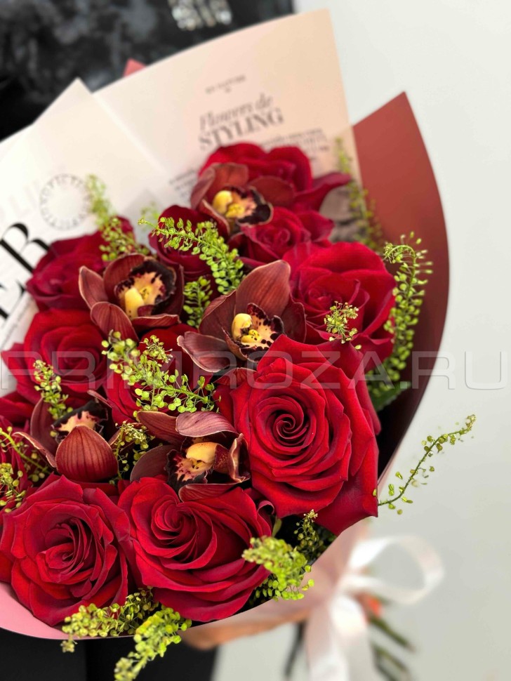 Цветы c доставкой во Владивостоке <br>Сборный букет 