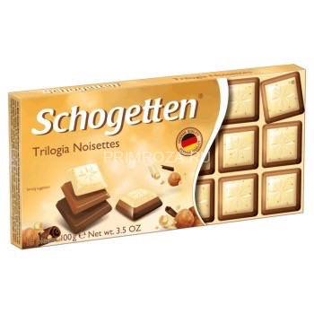 Шоколад SCHOGETTEN Trilogia 100 г