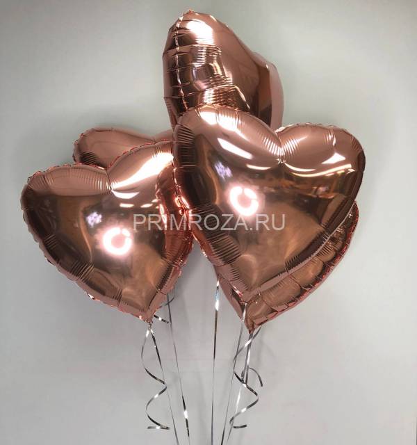 Шарики розовое золото #SH102