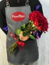 Букет из 11 красных роз  #R1640 доставка во Владивостоке фото 2 — Primroza