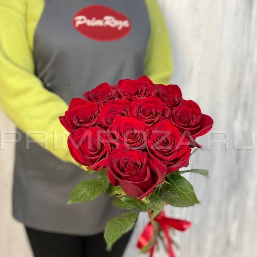 Букет из 11 красных роз  #R1640 доставка во Владивостоке фото 1 — Primroza