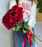 Букет из 11 красных роз  #R1640