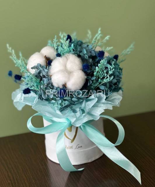 Сборная композиция из сухоцветов #B6853