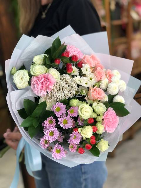 Сборный букет #А6111