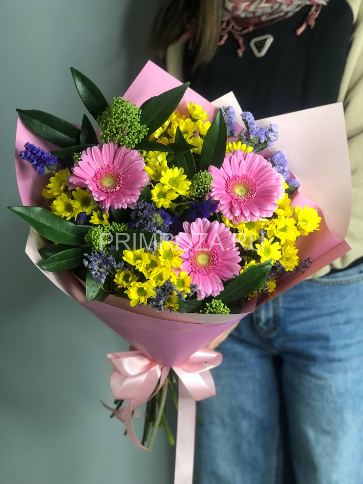 Сборный букет #А02356