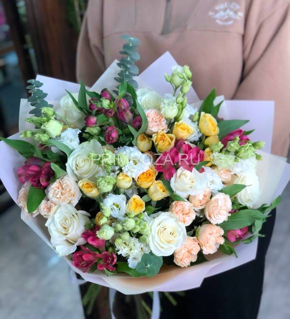 Сборный букет "Летний поцелуй"