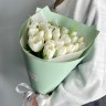 #М019 Белоснежные тюльпаны 25 шт