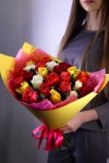 Букет разноцветных роз Кения доставка во Владивостоке фото 2 — Primroza