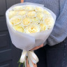 Букет из 15 белых роз #M0242