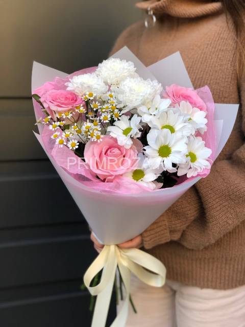 #М013 Букет "Воздушный поцелуй"  