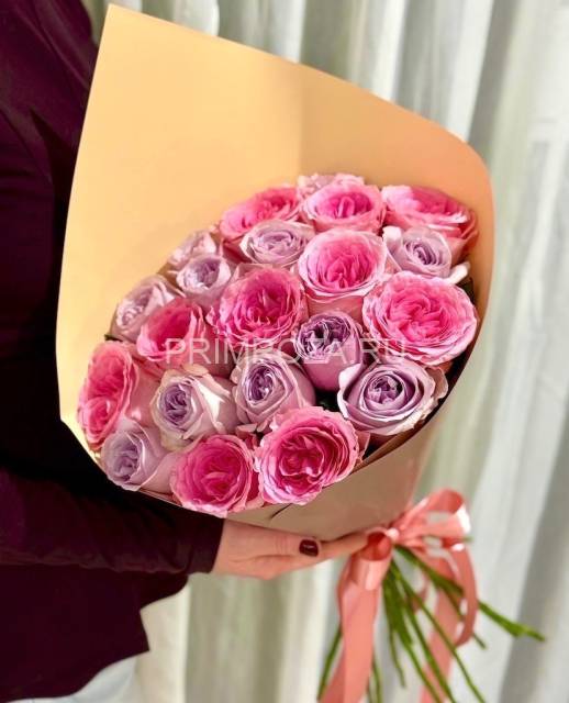 Букет из 21 розы "Нежный"