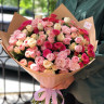 Букет из 25 кустовых роз #R0056 