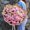 Букет из mix букетных роз #R0056