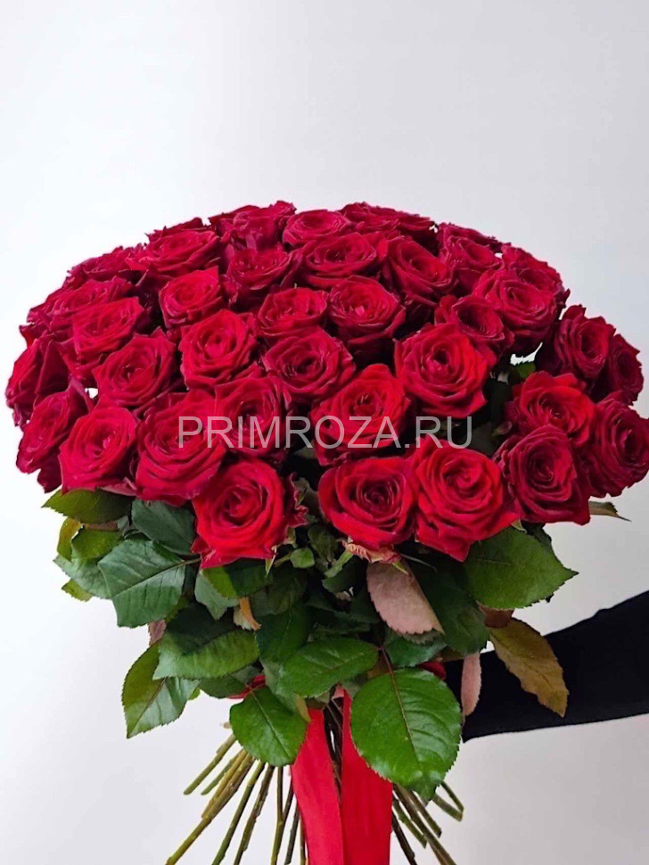 Букет из 51 красной розы 
