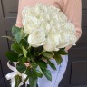 15 белых Эквадоских роз #R15254 