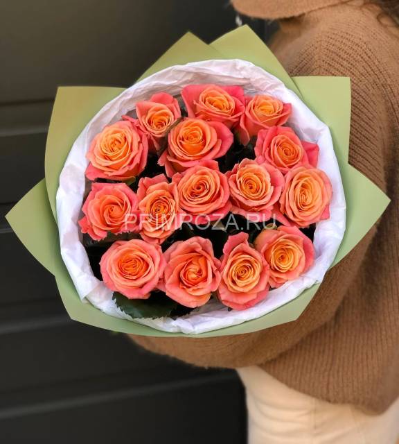 Букет из 15 роз mix