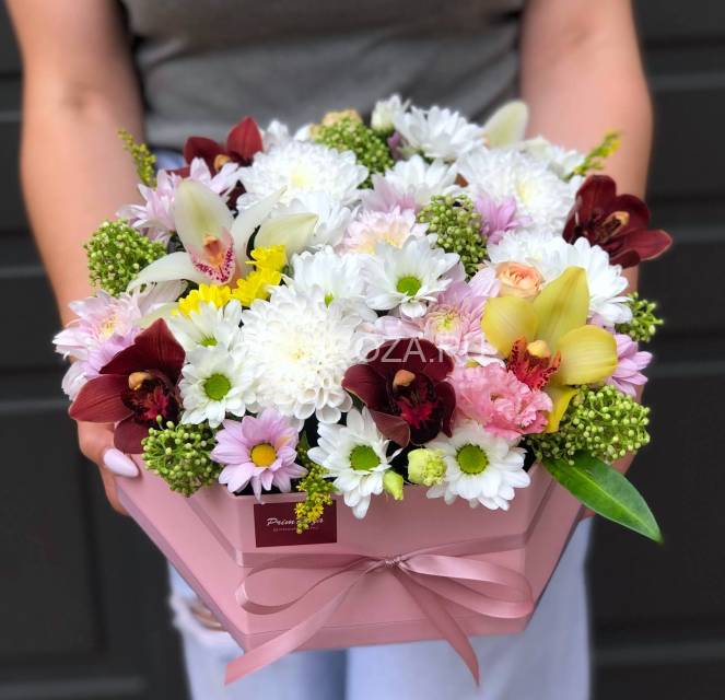 Композиция с орхидей #8989