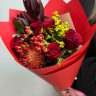 #M24 Экзотический букет с нутаном и лейкодендроном 