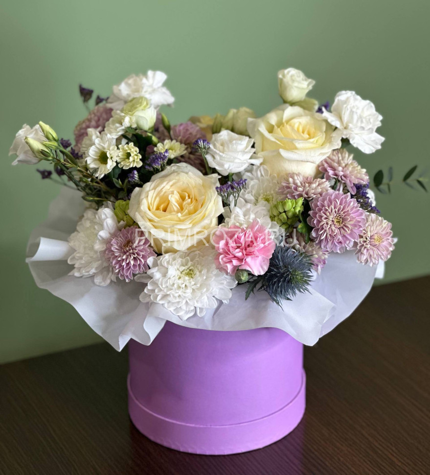 Цветы c доставкой во Владивостоке <br>Сборная композиция #А0314 