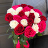 Букет из 25 роз микс (Эквадор )