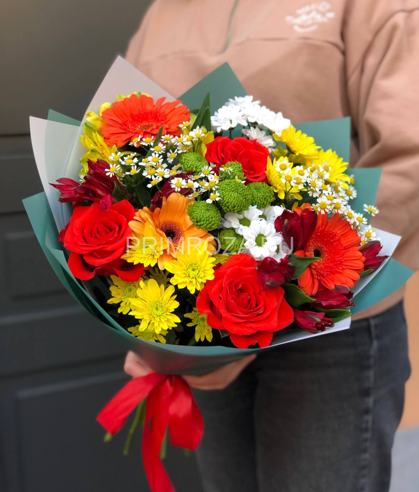 Цветы c доставкой во Владивостоке <br>Букет 