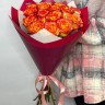Букет из огненных роз #R0024