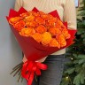 Букет из огненных роз #R0024