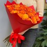 Букет из огненных роз #R0024