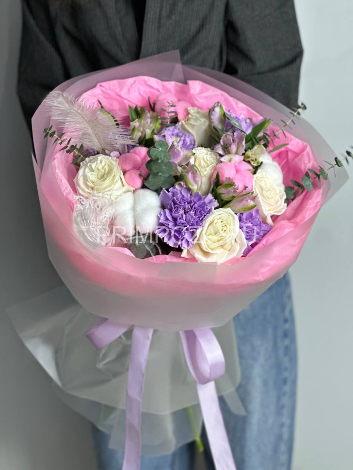 Цветы c доставкой во Владивостоке <br>Ассорти букет #A1584 