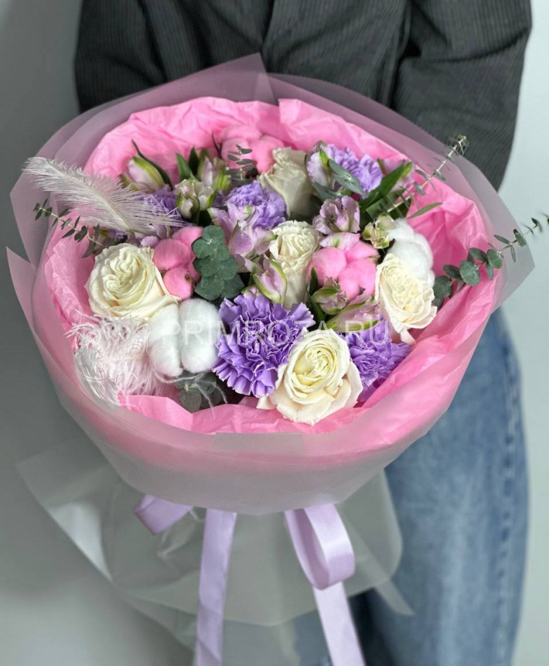 Цветы c доставкой во Владивостоке <br>Ассорти букет #A1584 