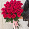 Букет из 25 малиновых роз Эквадор #H6899