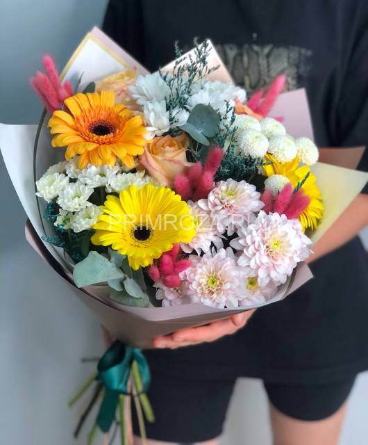 Букет "Солнце в дымке"