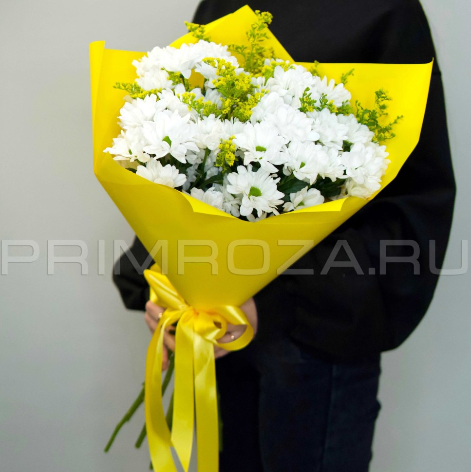 Цветы c доставкой во Владивостоке <br> Букет из хризантем #H0512 
