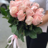Нежно розовые розы Эквадор#R4544 